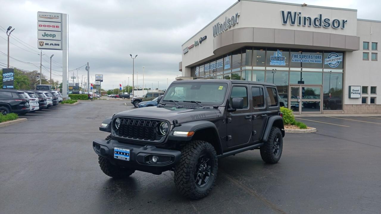 Used 2025 Jeep Wrangler Willys 4 Door 4x4 for sale in Windsor, ON