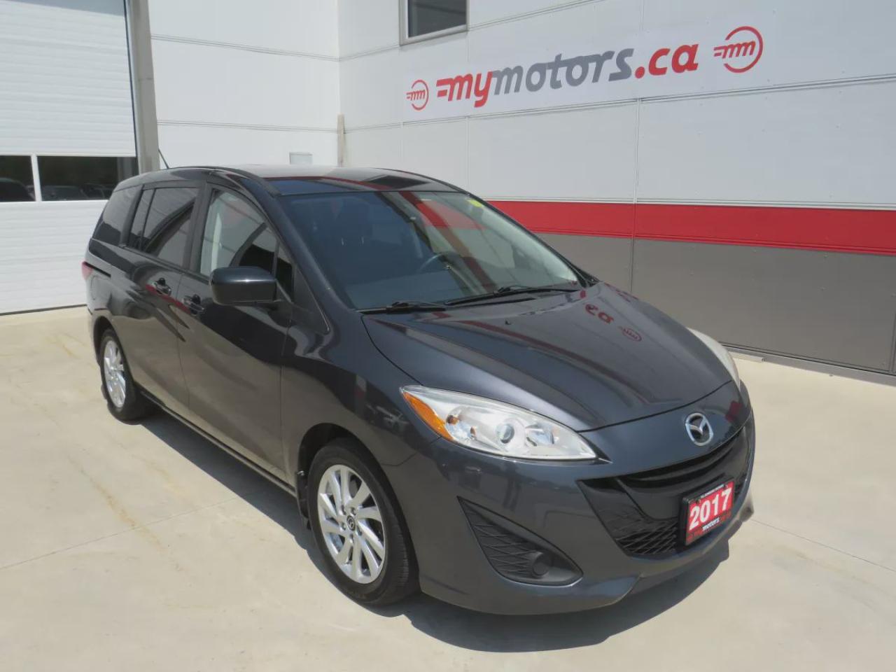 Used 2017 Mazda MAZDA5 GS (**LOW KM!!**SAFETY/CERTIFIED!!**6 PASSENGER!!**ALLOY RIMS**CD PLAYER**NAVIGATION**REVERSE CAMERA**CRUISE CONTROL**BLUETOOTH**) for sale in Tillsonburg, ON