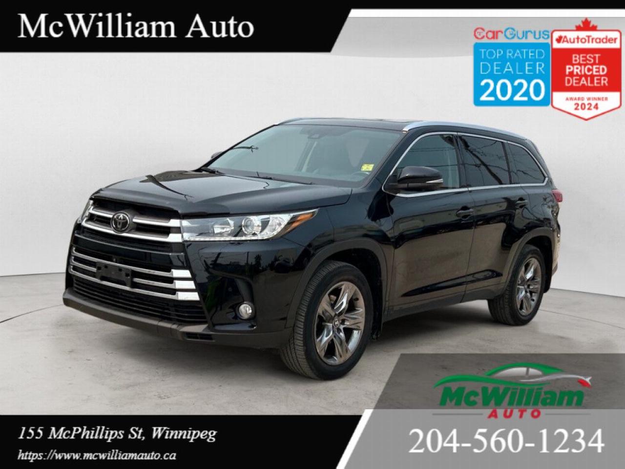 Used 2018 Toyota Highlander Limited |HTD & A/C SEATS|NAVI|PANO ROOF| for sale in Winnipeg, MB