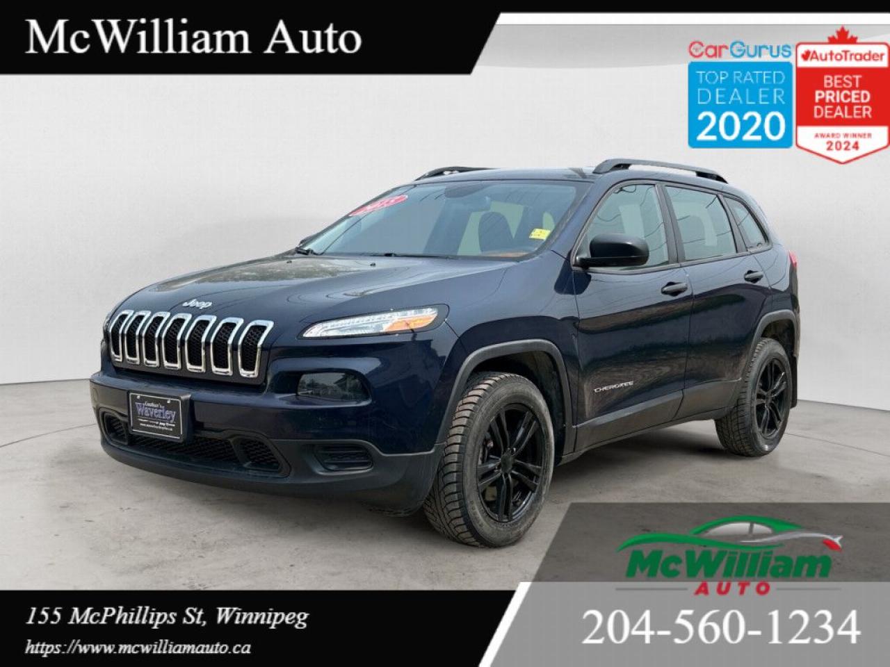 Used 2015 Jeep Cherokee Sport 4x4|MINT CONDITION|CLN TITLE & CLN CARFAX| for sale in Winnipeg, MB