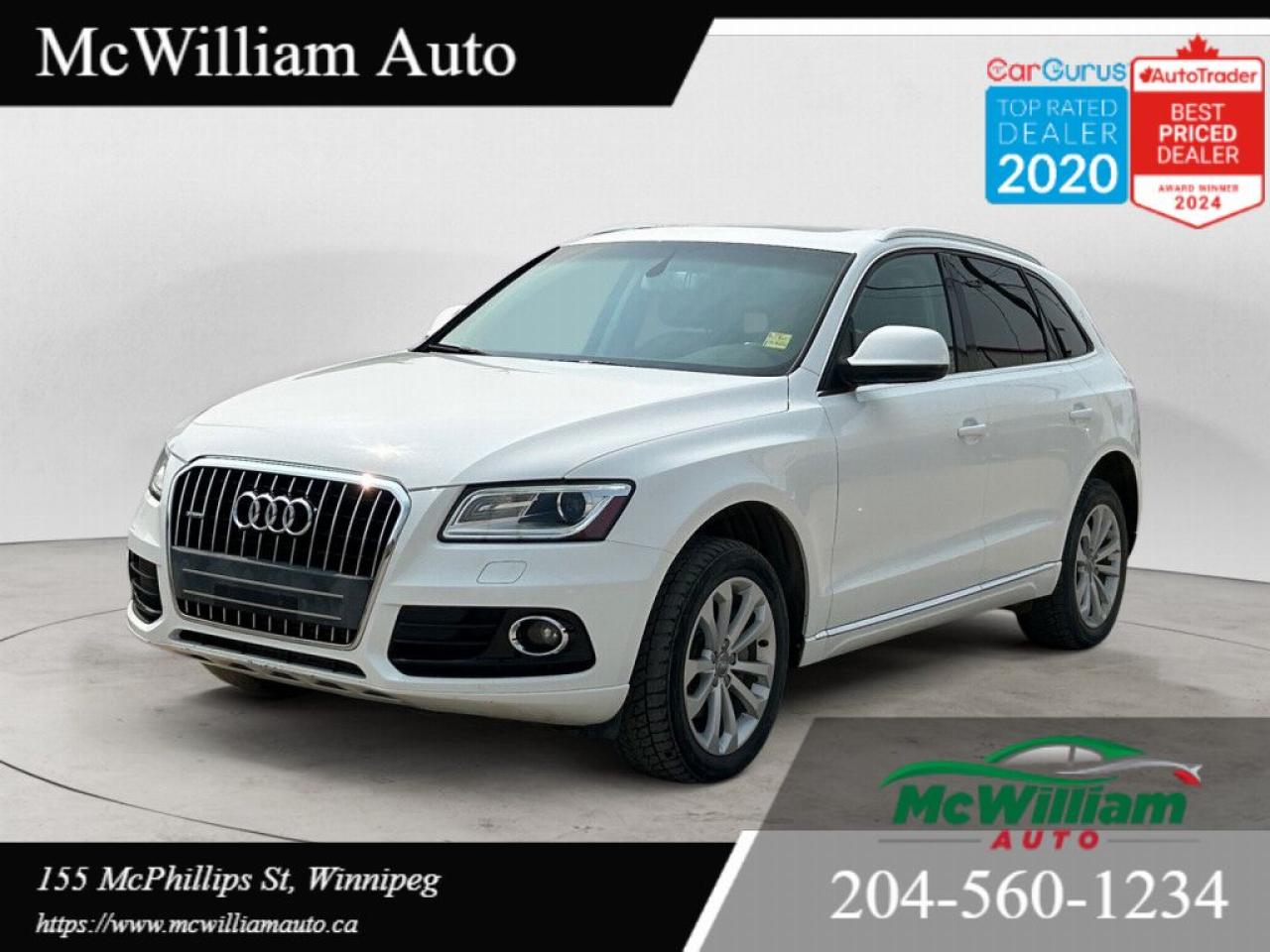 Used 2014 Audi Q5 Progressiv Quattro |HTD SEATS|PANO ROOF|DUAL CLIMATE| for sale in Winnipeg, MB