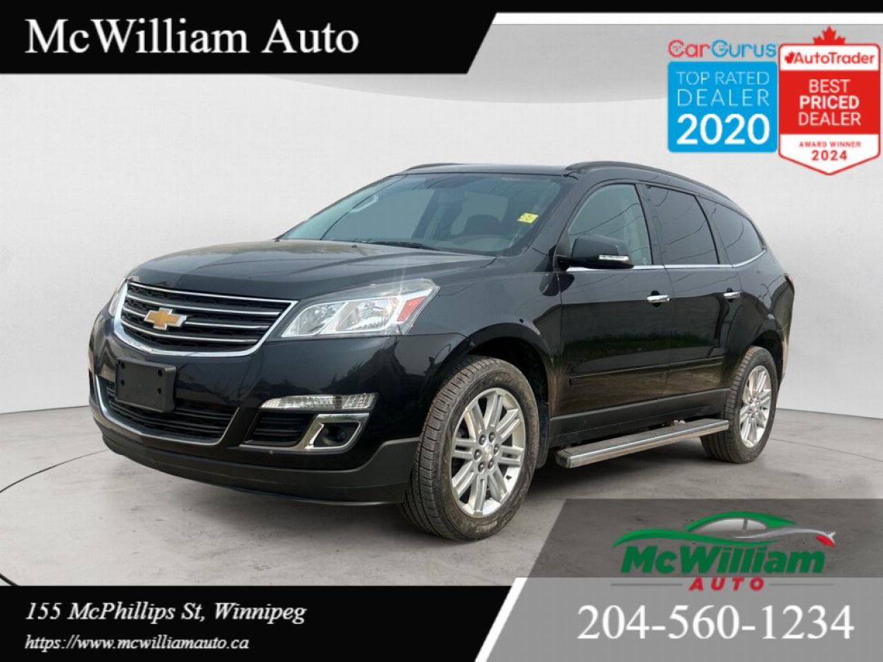 Used 2014 Chevrolet Traverse 1LT Front-wheel Drive Automatic for sale in Winnipeg, MB
