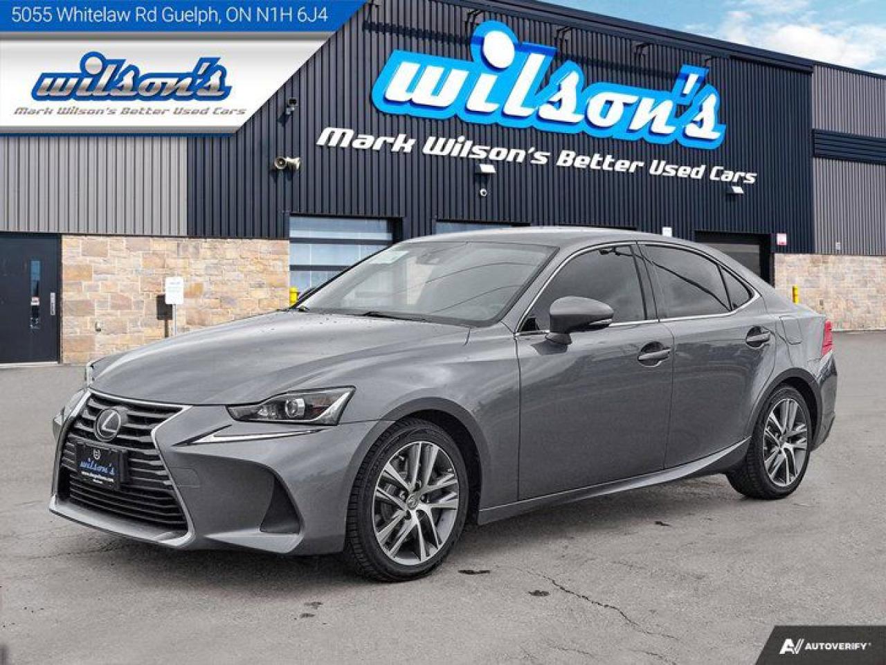 Used 2017 Lexus IS 300 AWD | Leather | Power + Heated Seats | Alloys | and Much More ! for sale in Guelph, ON