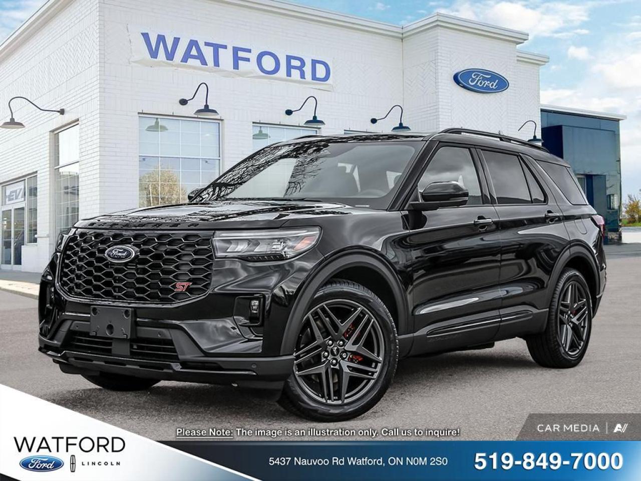 New 2025 Ford Explorer ST for sale in Watford, ON