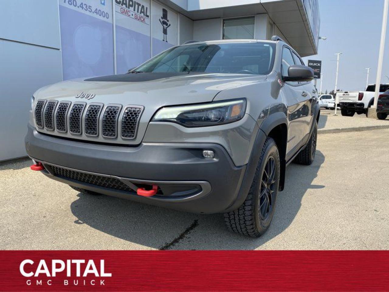Used 2019 Jeep Cherokee Trailhawk 4x4 * PANORAMIC SUNROOF * NAVIGATION * 3.2L V6 * for sale in Edmonton, AB