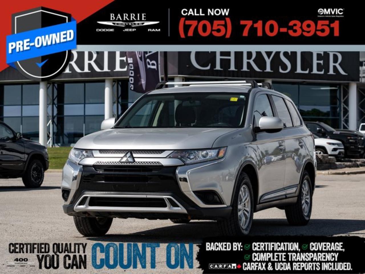 Used 2019 Mitsubishi Outlander ES for sale in Barrie, ON