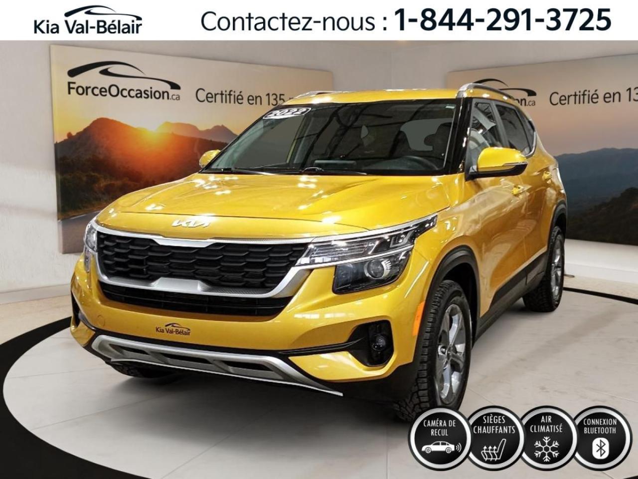 Used 2022 Kia Seltos LX * CARPLAY * CAMÉRA * CRUISE * SIÈGES CHAUFFANTS for sale in Québec, QC