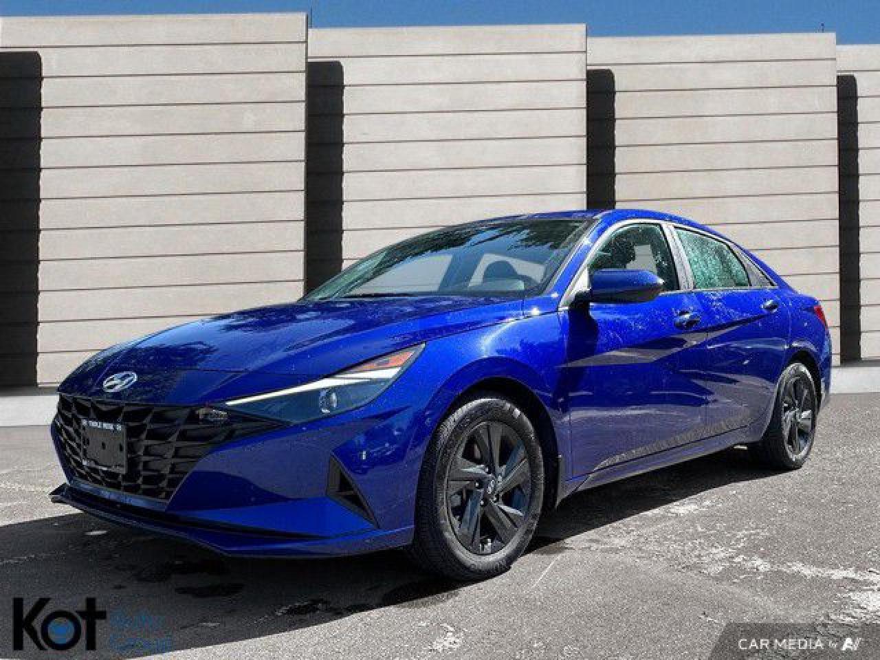 Used 2022 Hyundai Elantra Preferred IVT! BLIND SPOT DETECTION! HEATED FRONT SEATS! BLUETOOTH! NAVIGATION! BACK UP CAMERA! HEATED STEERING WHEEL! TOUCHSCREEN! for sale in Maple Ridge, BC