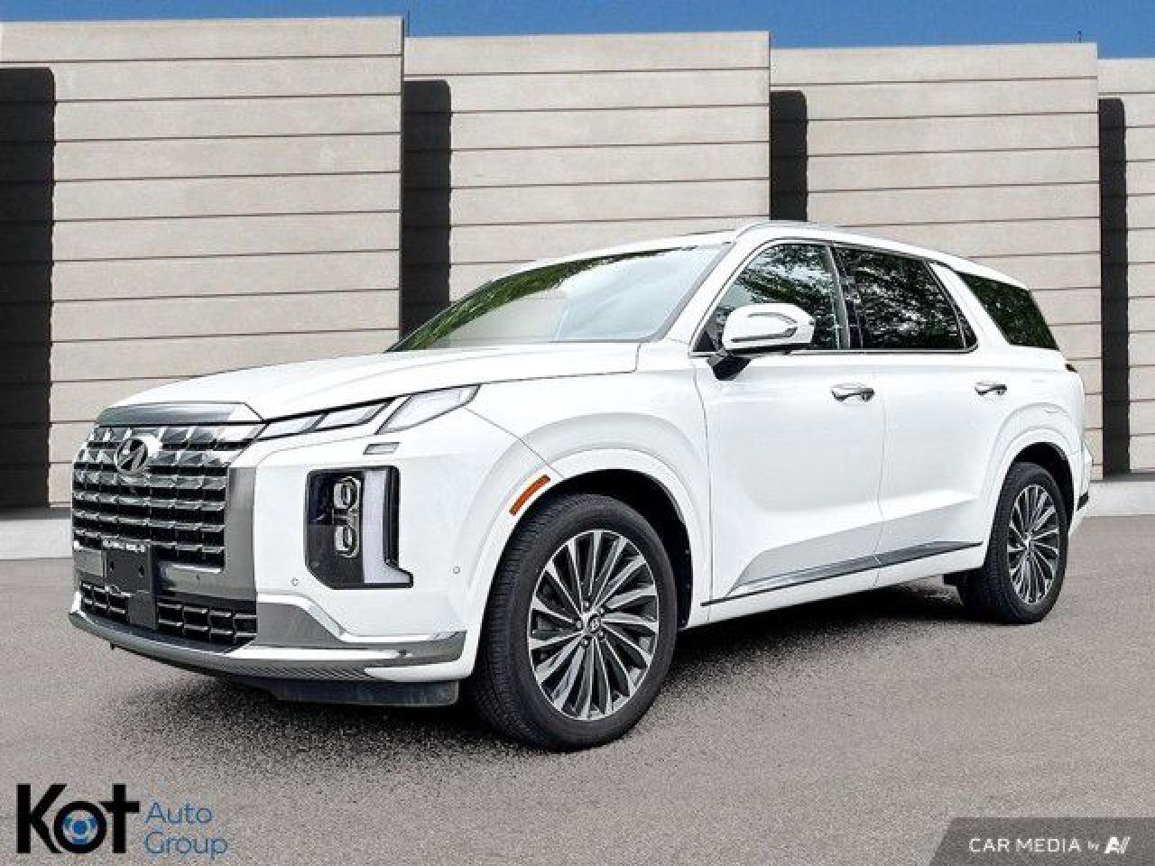 Used 2023 Hyundai PALISADE Ultimate Calligraphy 7-Passenger AWD! REMOTE START! LEATHER! BLIND SPOT DETECTION! HEATED AND COOLED SEATS! TOUCHSCREEN! BLUETOOTH! for sale in Maple Ridge, BC