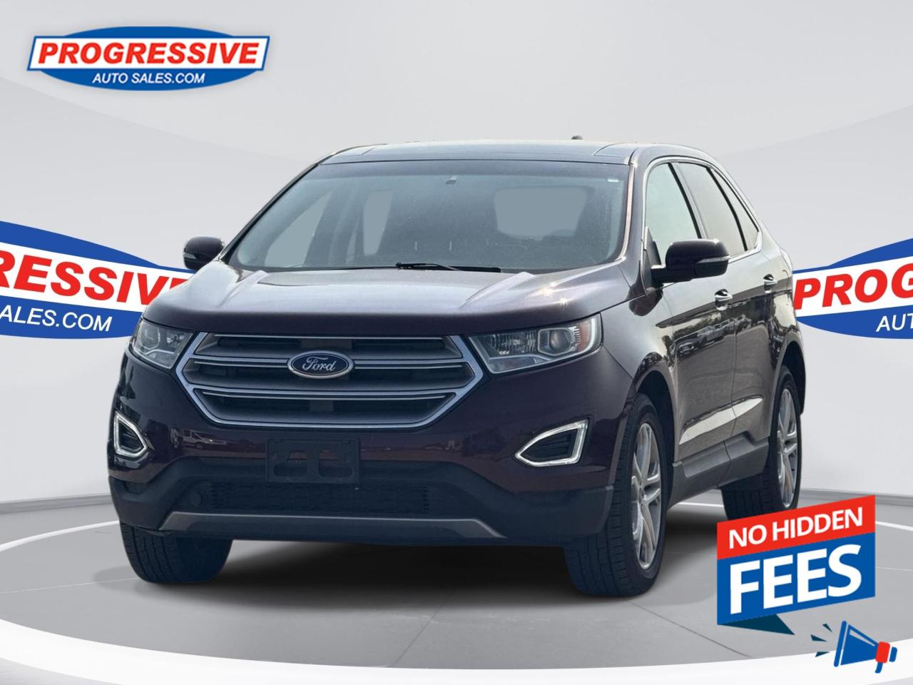 Used 2017 Ford Edge Titanium - Leather Seats -  Bluetooth for sale in Sarnia, ON