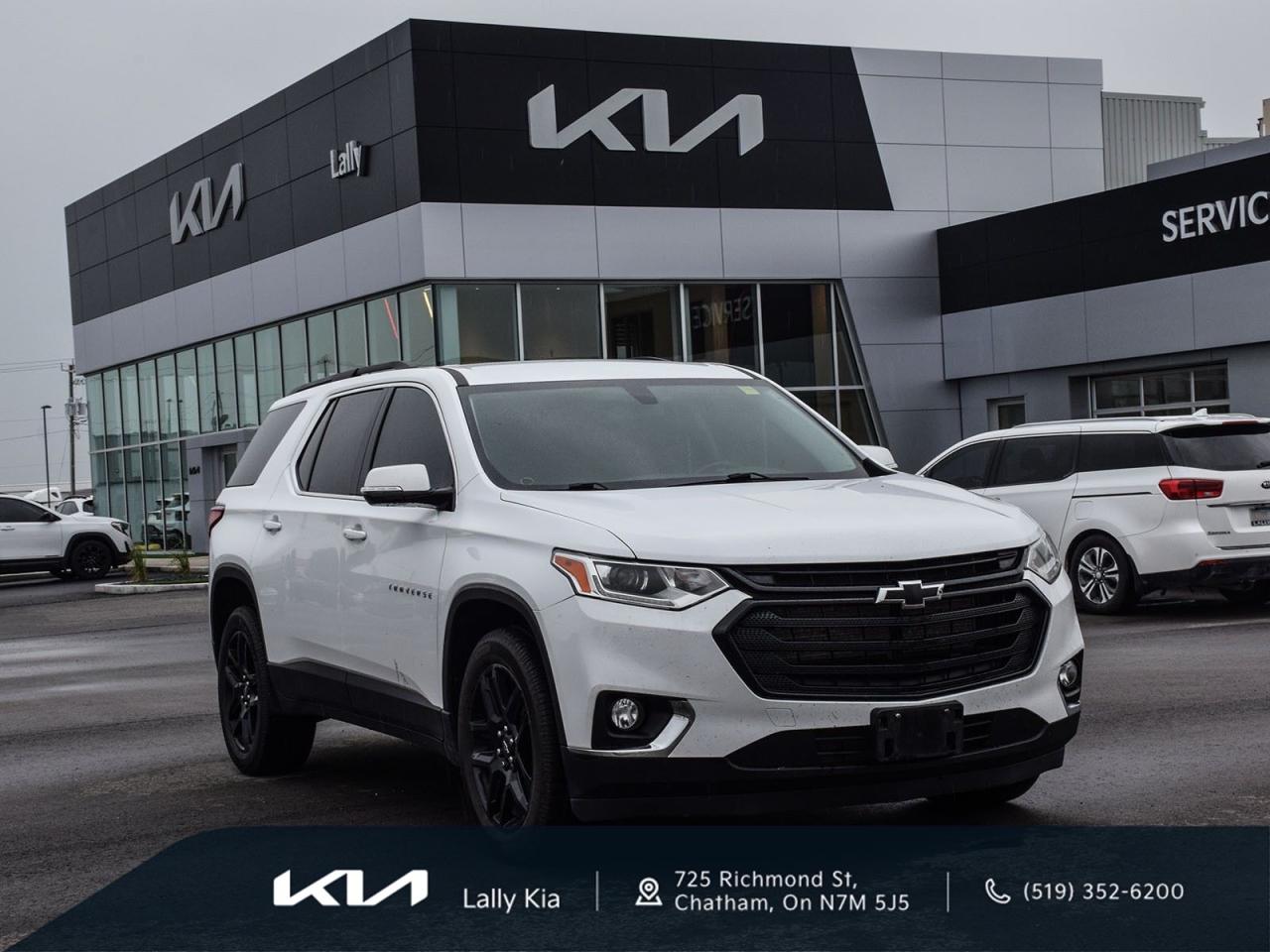 Used 2020 Chevrolet Traverse LT 7 Passenger | One Owner | Local Trade | AWD for sale in Chatham, ON
