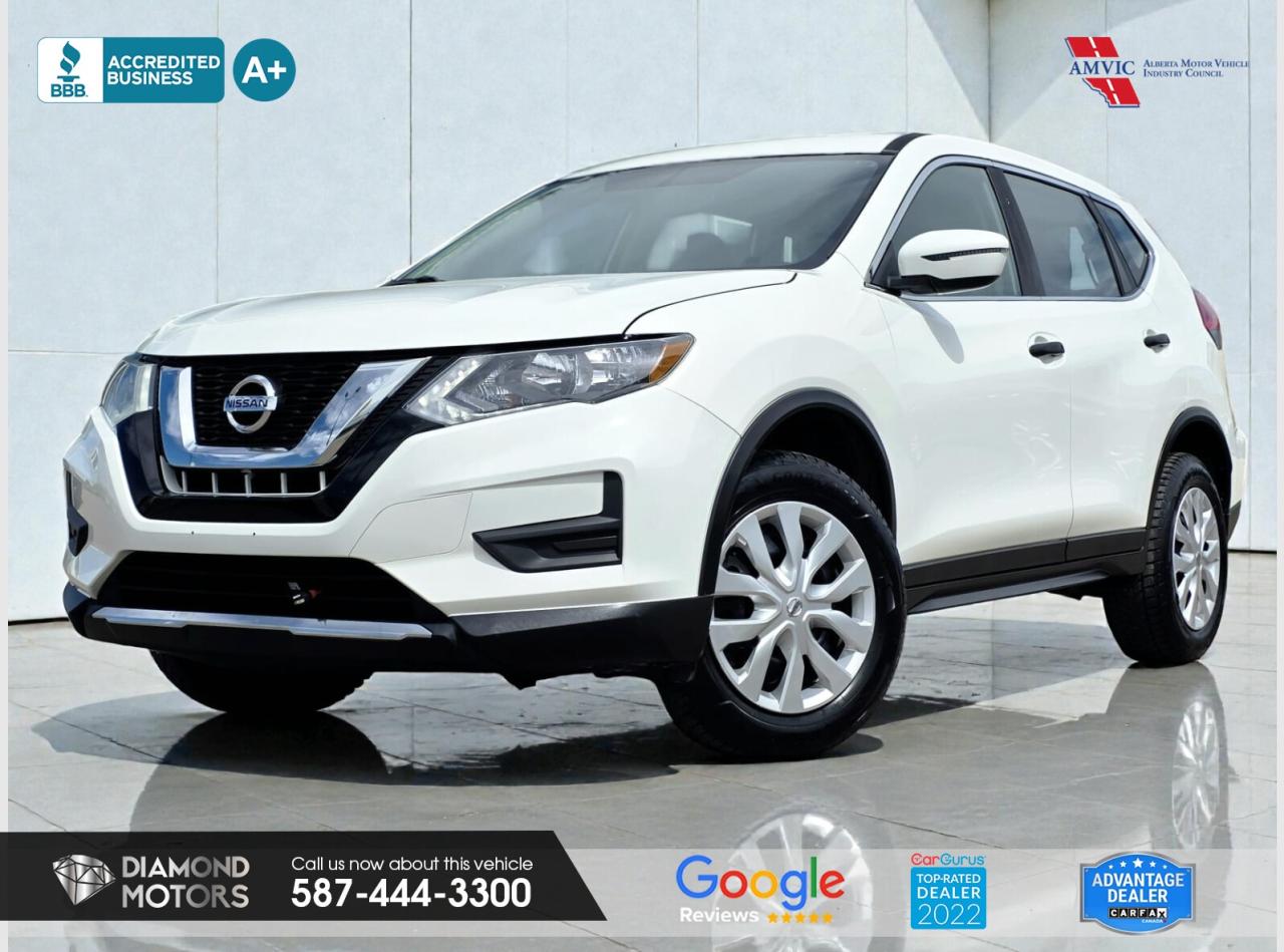CLEARANCE PRICED  PRICED TO MOVE <br/> LIMITED TIME at Diamond Motors <br/> Drive away with a FREE 1-Year Warranty + low payments included at Listed Price. T&Cs Apply. <br/> 2.4L 4-CYLINDER ENGINE, ALL WHEEL DRIVE, BACKUP CAMERA, HEATED SEATS, BLUETOOTH, CRUISE CONTROL, POWER WINDOWS, AND MUCH MORE! <br/> <br/> <br/> Just Arrived 2017 Nissan Rogue S AWD White has 178,902 KM on it. 2.5L 4 Cylinder Engine engine, All-Wheel Drive, Automatic transmission, 5 Seater passengers, on special price for $11,900.00. <br/> <br/> <br/> Book your appointment today for Test Drive. We offer contactless Test drives & Virtual Walkarounds. Stock Number: 25157 <br/> Disclosure: This vehicle was previously registered in ON & QC. Vehicle has passed all required inspections in Alberta. <br/> At Diamond Motors, we are dedicated to providing you with an outstanding car-buying experience, offering quality pre-owned vehicles at prices that fit your budget. Our transparent and honest approach means you can expect straightforward guidance without any high-pressure sales tactics. We believe in building lasting relationships with our customers by offering personalized service tailored to your needs. From the moment you step onto our lot, our team is here to support you every step of the way, ensuring you leave confident in your decision. Trust, integrity, and customer satisfaction are the foundation of everything we do. <br/> <br/> <br/> Why choose us? <br/> <br/> Certified Pre-Owned Vehicles <br/> Family Owned & Operated <br/> Finance Available <br/> Extended Warranty <br/> Vehicles Priced to Sell <br/> No Pressure Environment <br/> Inspection & Carfax Report <br/> Professionally Detailed Vehicles <br/> Full Disclosure Guaranteed <br/> AMVIC Licensed <br/> BBB Accredited Business <br/> CarGurus Top-rated Dealer 2022 & 2024 <br/> <br/> <br/> Phone to schedule an appointment @ 587-444-3300 or simply browse our inventory online www.diamondmotors.ca or come and see us at our location at <br/> 3403 93 street NW, Edmonton, T6E 6A4 <br/> <br/> <br/> To view the rest of our inventory: <br/> www.diamondmotors.ca/inventory <br/> <br/> <br/> This dealership provides all required disclosures in accordance with AMVIC regulations. A completed Mechanical Fitness Assessment and its associated inspection work order will be supplied with every vehicle. A Carfax (or equivalent) vehicle history report will also be provided, including available information on previous damage, accident history, stolen or salvage status, and jurisdictional records. <br/> Customers are encouraged to review all vehicle features, options, and equipment for accuracy prior to purchase. <br/>