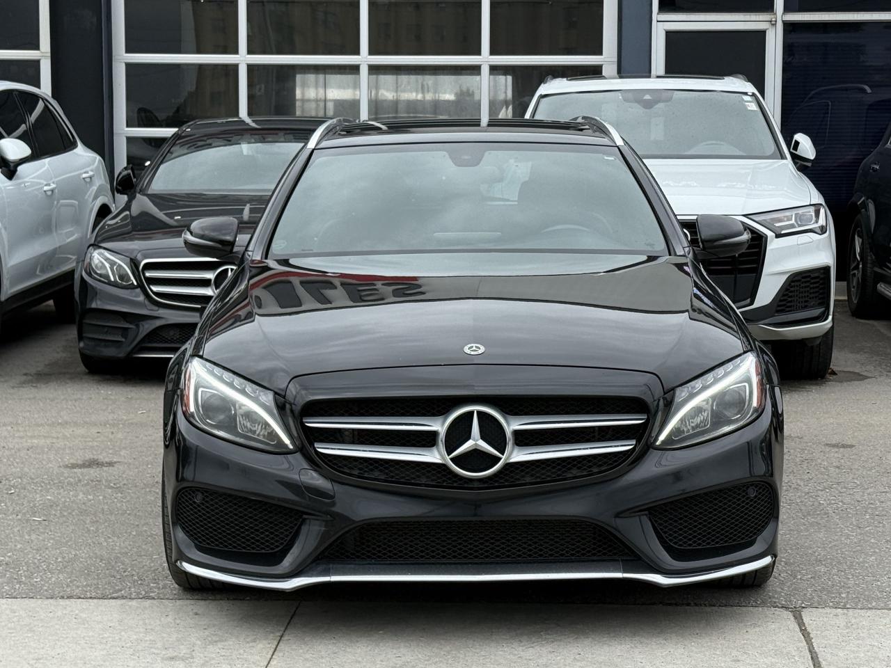 2018 Mercedes-Benz C-Class //AMG 300 WAGON | RED LEATHER | LOADED - Photo #7