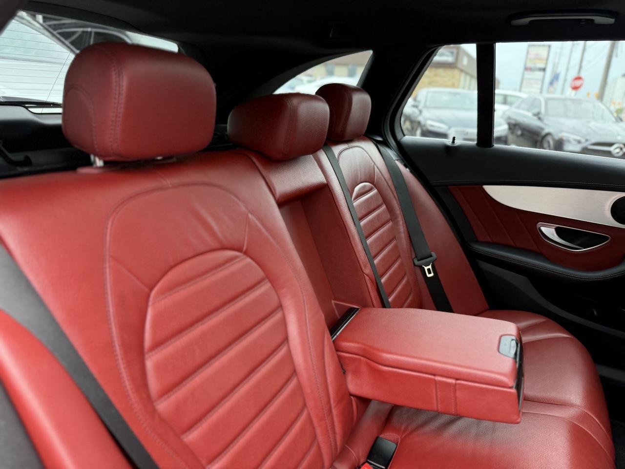 2018 Mercedes-Benz C-Class //AMG 300 WAGON | RED LEATHER | LOADED - Photo #35