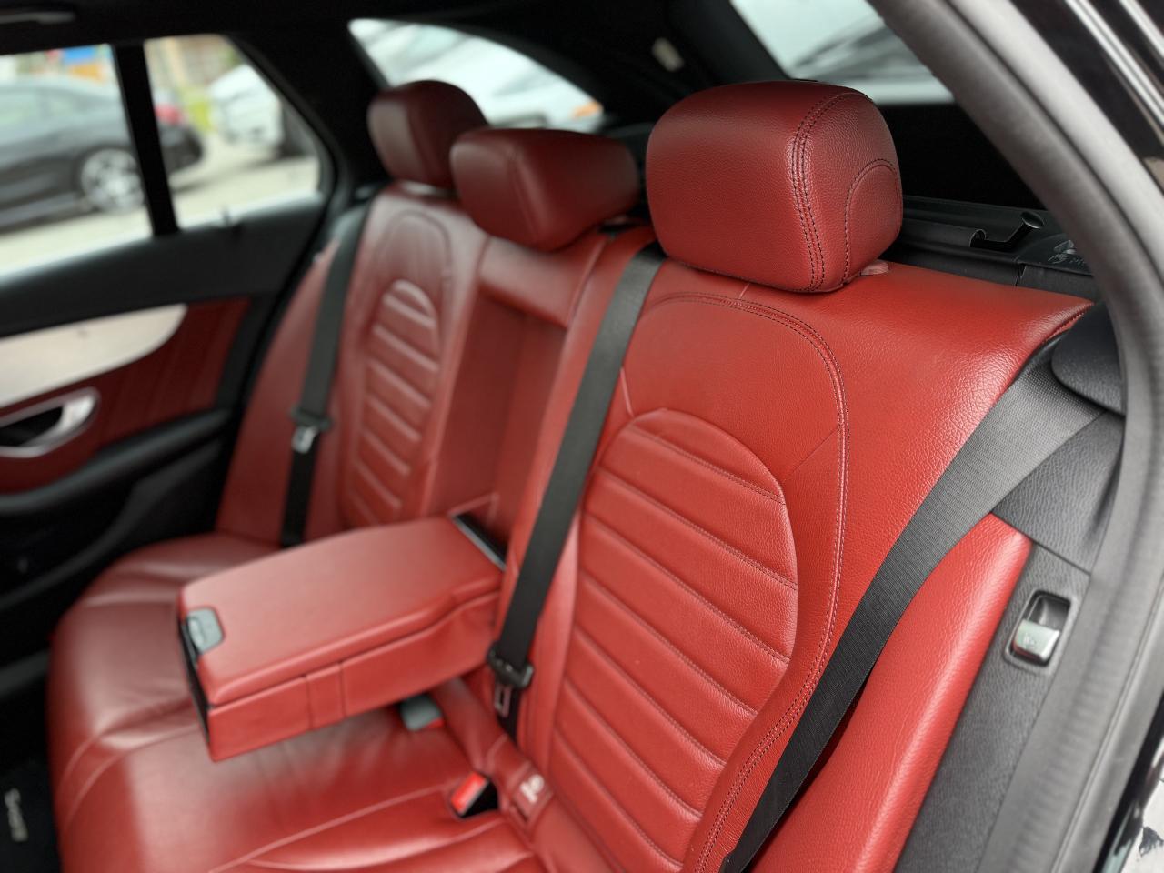 2018 Mercedes-Benz C-Class //AMG 300 WAGON | RED LEATHER | LOADED - Photo #39