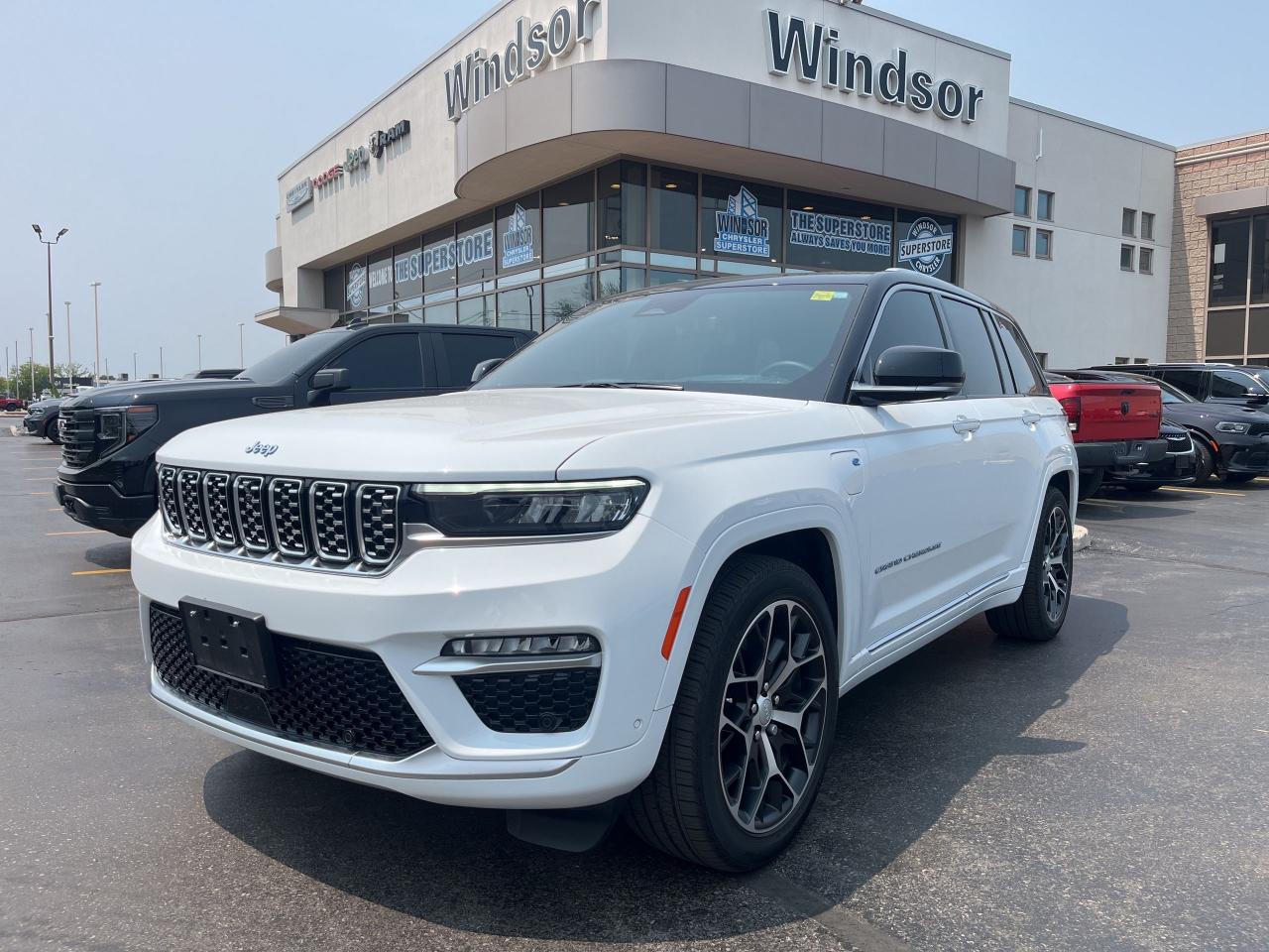 Used 2023 Jeep Grand Cherokee 4XE SUMMIT RESERVE / HUD / WIRELESS CHARGER for sale in Windsor, ON