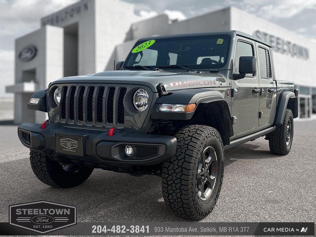 Used 2023 Jeep Gladiator Rubicon  -  Sunroof -  Premium Audio for sale in Selkirk, MB