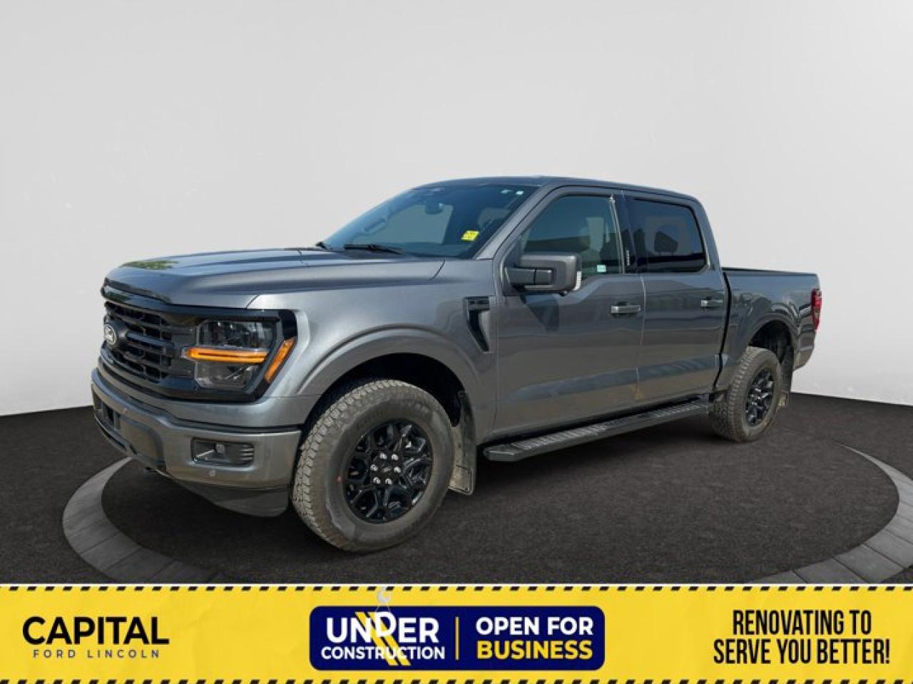 For more than thirty years, the Ford F-150 has been one of the best selling cars in the U.S. Its a full-size pickup truck that can double as a workhorse or an adventure-seeking familys daily driver. The F-150 is a capable pickup truck that has become a staple of hard working drivers everywhere. This GRAY F-150 is the truck for you, if you are looking to do get any job done the right way. Make this truck yours today. Come down to Capital or give us a call, and dont miss out.Check out this vehicles pictures, features, options and specs, and let us know if you have any questions. Helping find the perfect vehicle FOR YOU is our only priority.P.S...Sometimes texting is easier. Text (or call) 306-994-3121 for fast answers at your fingertips!Dealer License #307287