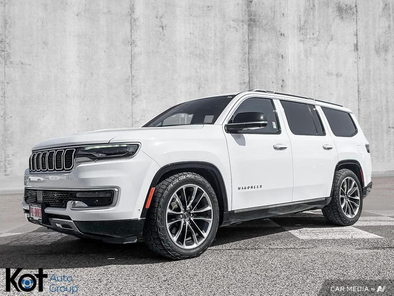 Used 2023 Jeep Wagoneer Series III | Heated & Cooled Seats | Remote Start | Sunroof | Power Running Boards for sale in Kelowna, BC