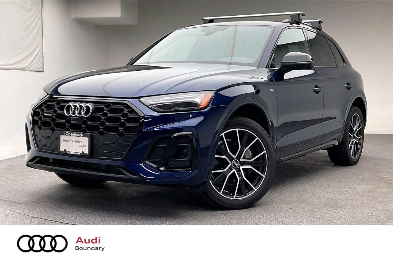You can expect that this vehicle will feel like a brand new car with the Audi Certified :plus Program. The entails a 300 check-point service inspection, up to 5 years of factory warranty or 100,000KM from the original service date, 30-day/2000 KM exchange privilege, a FREE CarFax and 24/7 Roadside Assistance. Visit us at OpenRoad Audi Boundary and book a test drive with one of our Audi Brand Specialists! We look forward to seeing you soon!