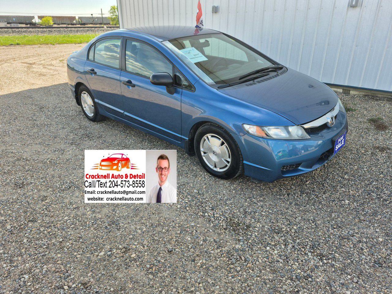 Used 2009 Honda Civic Sdn DX-G Automatic for sale in Carberry, MB