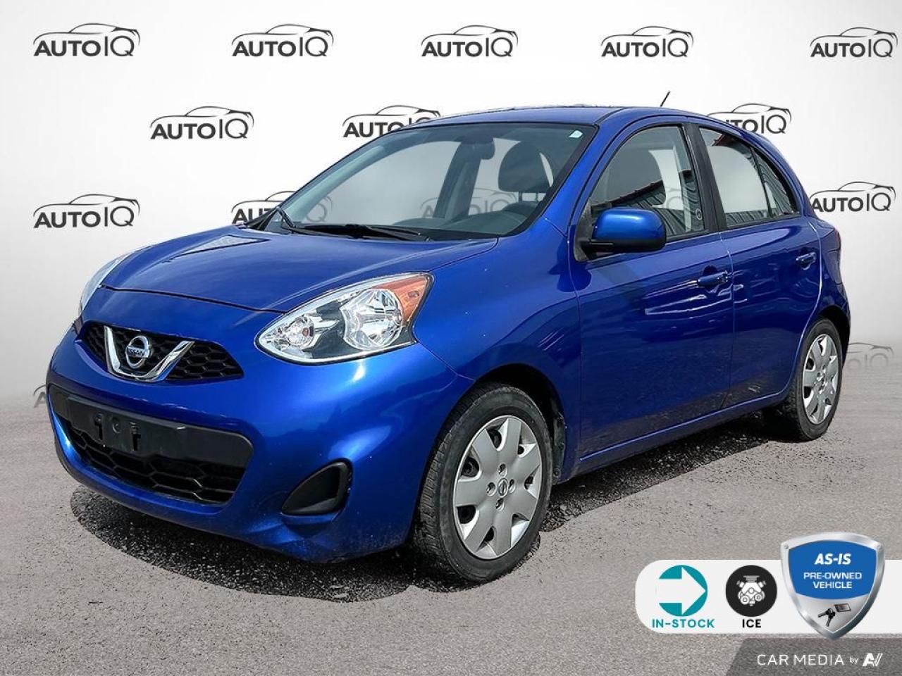 Used 2016 Nissan Micra SV |  AS TRADED - YOU CERTIFY AND YOU SAVE for sale in Tillsonburg, ON