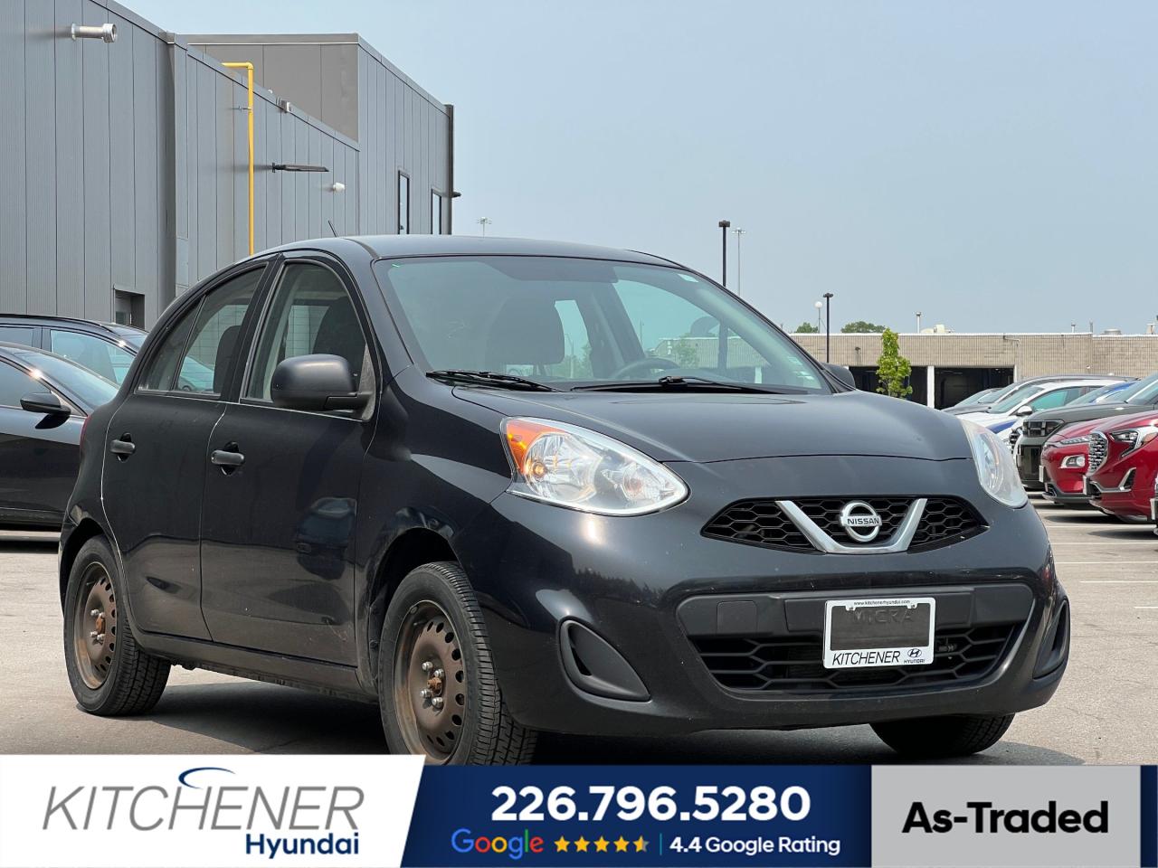 Used 2015 Nissan Micra AS IS YOU SAFETY YOU SAVE | AUTO | AC | for sale in Kitchener, ON