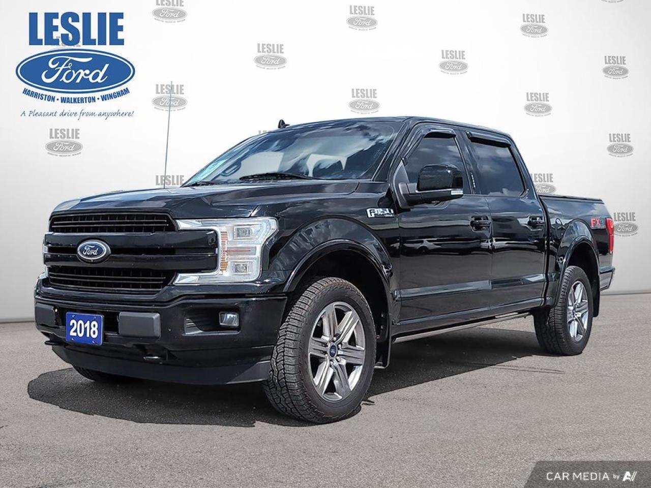 Used 2018 Ford F-150 Lariat 4WD SuperCrew 5.5' Box for sale in Harriston/Walkterton/Wingham, ON