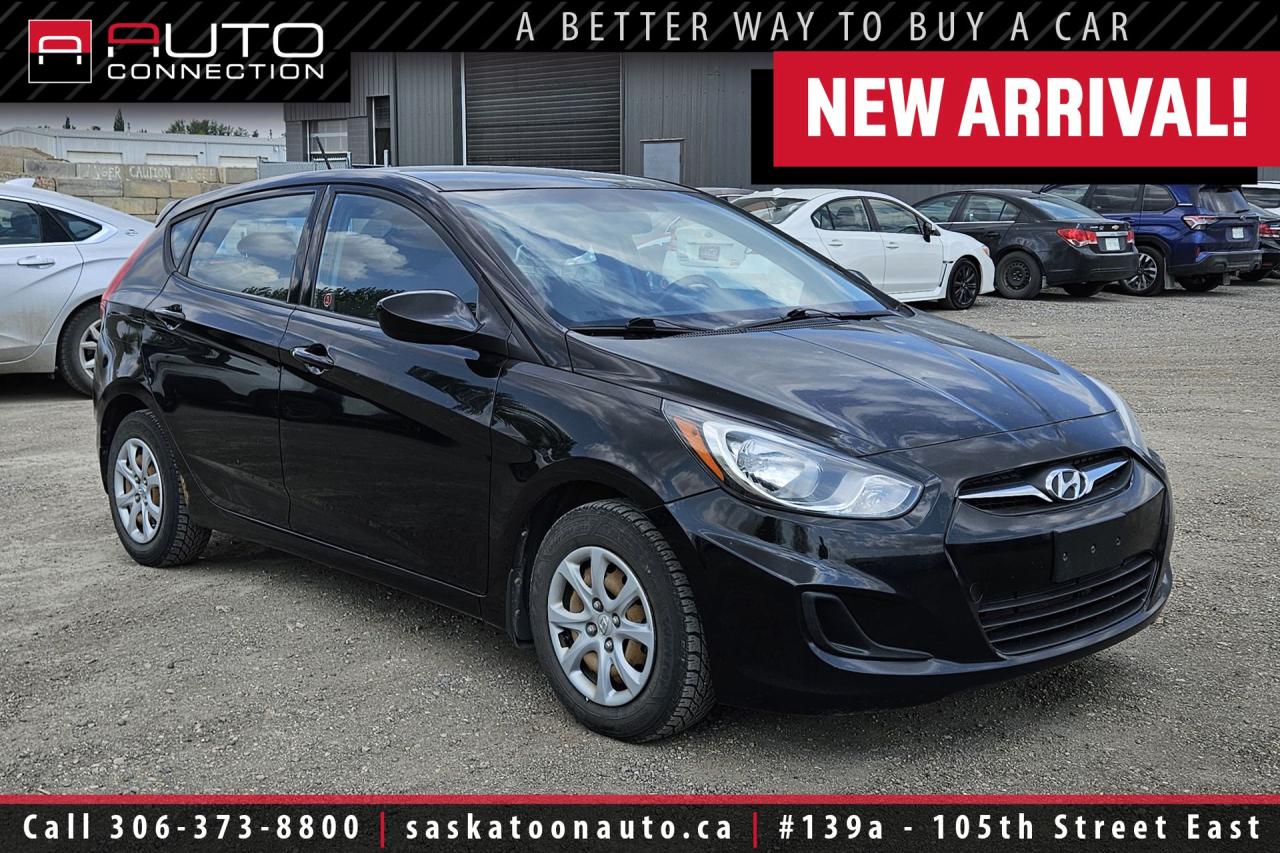 Used 2012 Hyundai Accent GL - HATCHBACK - ACCIDENT FREE - SK VEHICLE for sale in Saskatoon, SK