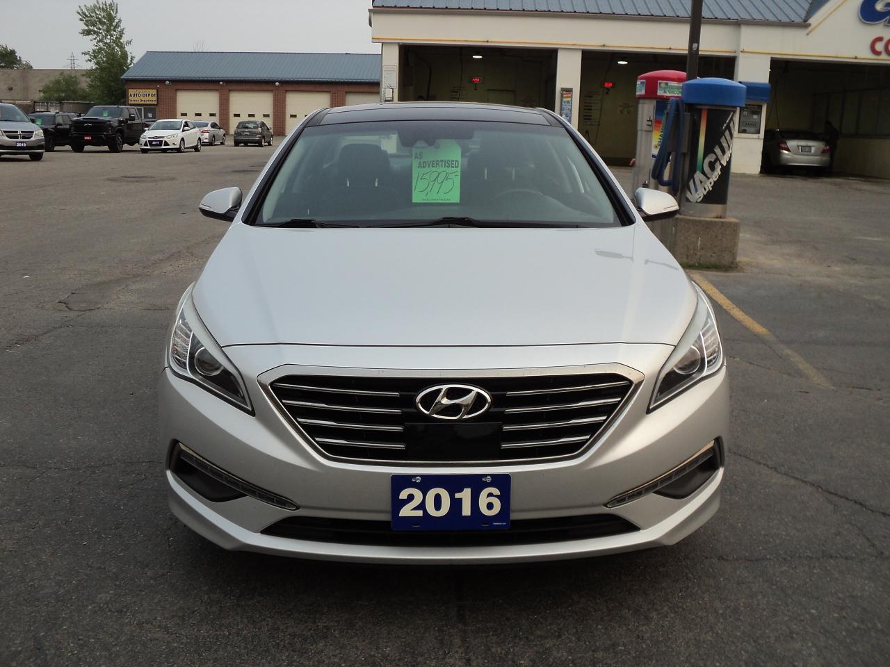 2016 Hyundai Sonata Limited2.4L4cylPanoramicRoofNavLeatherHeatedCooled - Photo #3