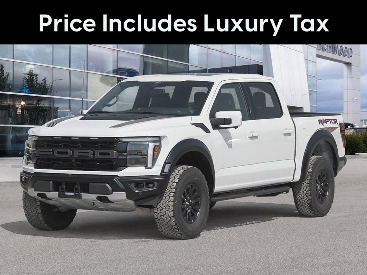 New 2025 Ford F-150 Raptor 801A | 3.5L V6 | Twin Panel Moonroof | Bedliner, Spray-In for sale in Winnipeg, MB