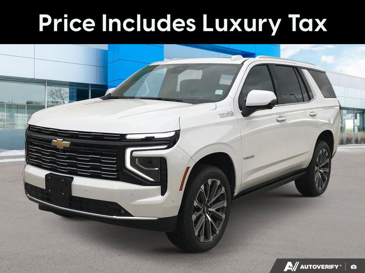 New 2025 Chevrolet Tahoe High Country | Black Friday Sale In-Store NOW! | for sale in Winnipeg, MB