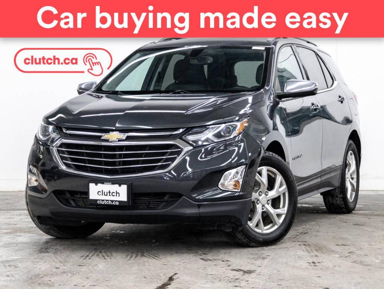 Used 2018 Chevrolet Equinox Premier AWD w/Apple CarPlay & Android Auto, Heated Front Seats, Backup Cam for sale in Toronto, ON