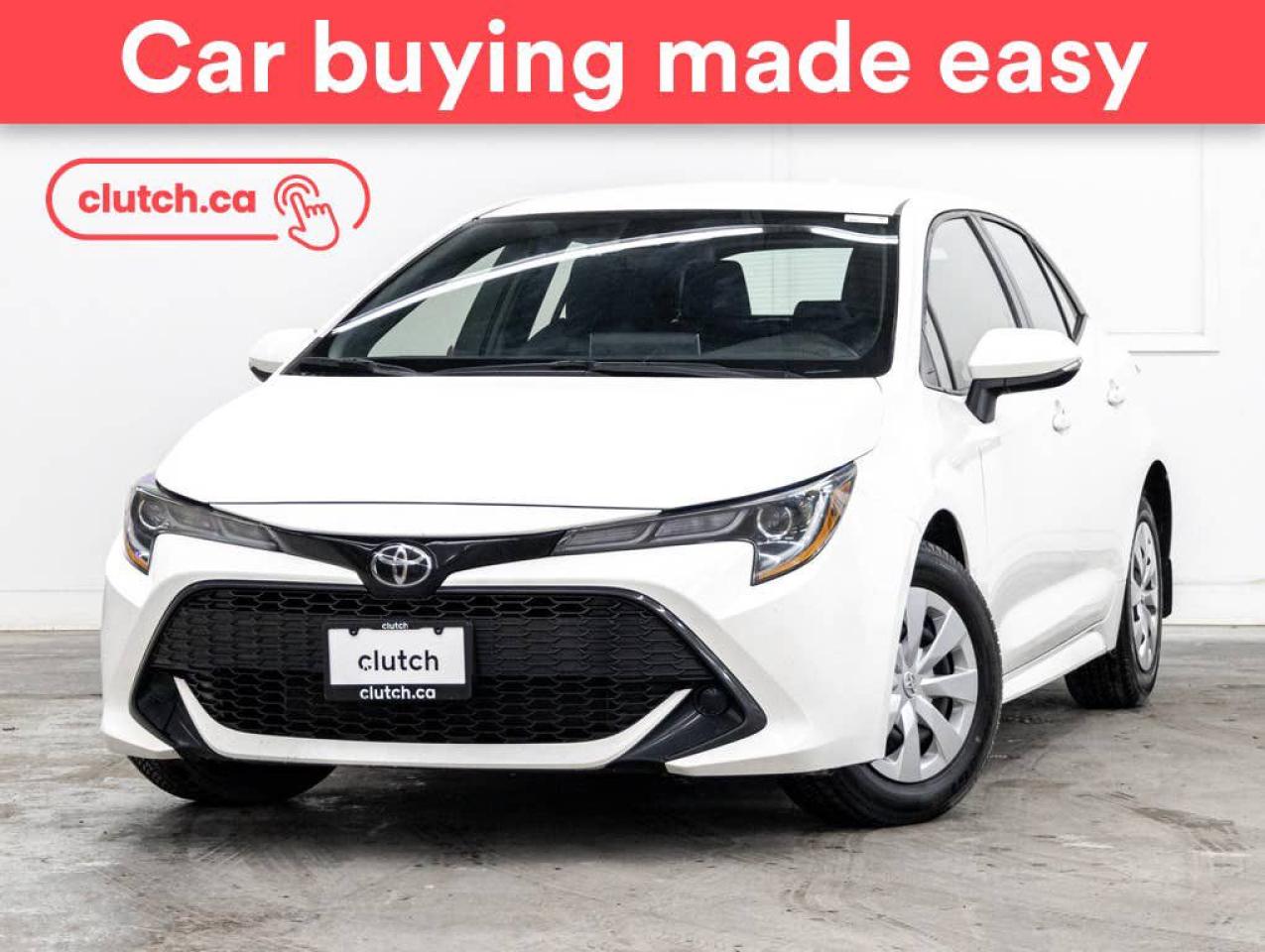 Used 2022 Toyota Corolla Hatchback S w/ Apple CarPlay & Android Auto, Rearview Cam, Adaptive Cruise Control for sale in Toronto, ON