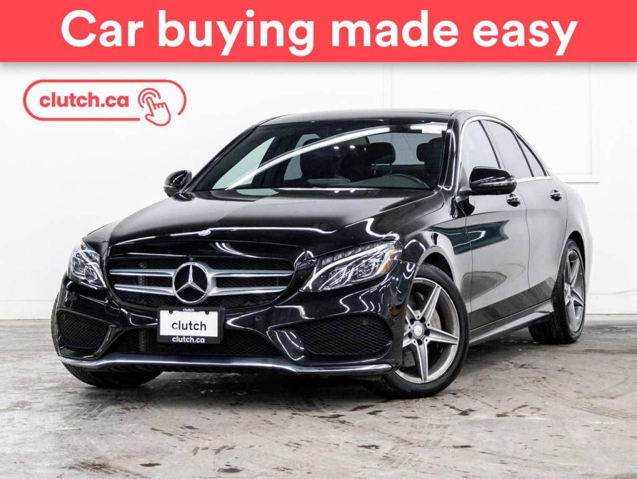 Used 2016 Mercedes-Benz C-Class C 300 AWD w/Heated Front Seats, Bluetooth, Rearview Cam for sale in Toronto, ON