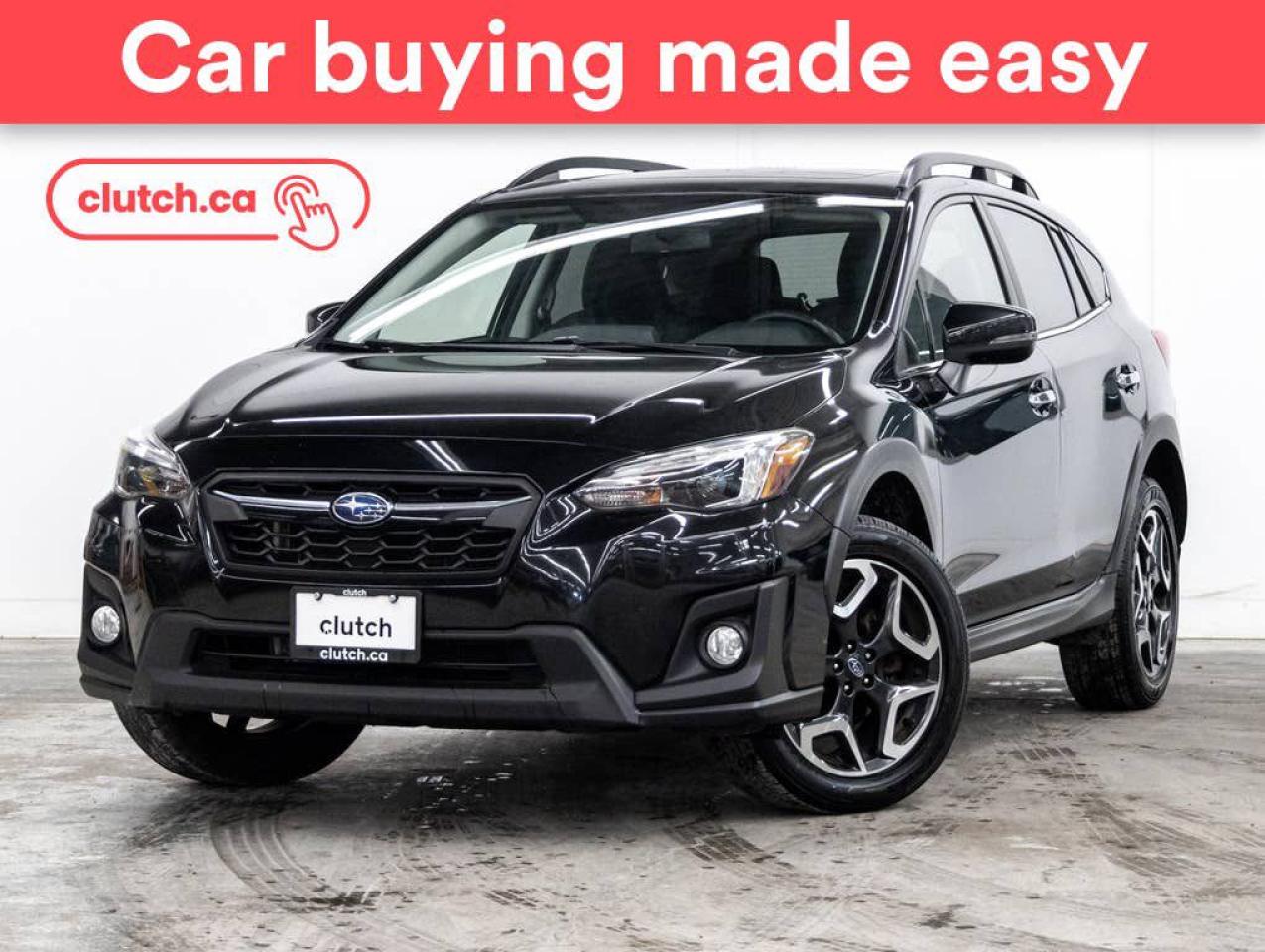 Used 2019 Subaru XV Crosstrek Limited AWD w/Apple Carplay & Android Auto, Heated Front Seats, Backup Cam for sale in Toronto, ON