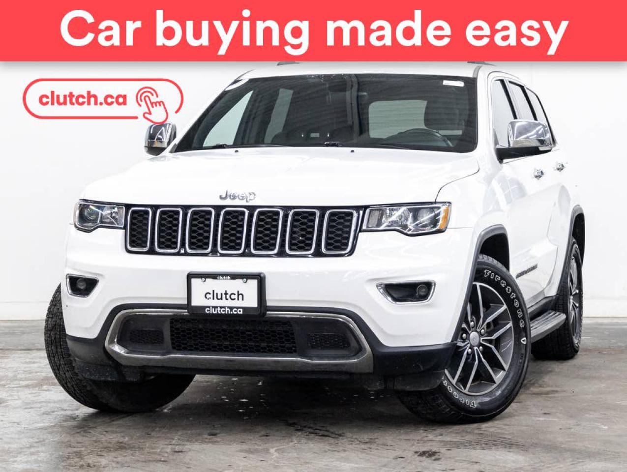 Used 2017 Jeep Grand Cherokee Limited 4x4 w/ Nav, Heated Steering Wheel, Heated Front Seats for sale in Toronto, ON