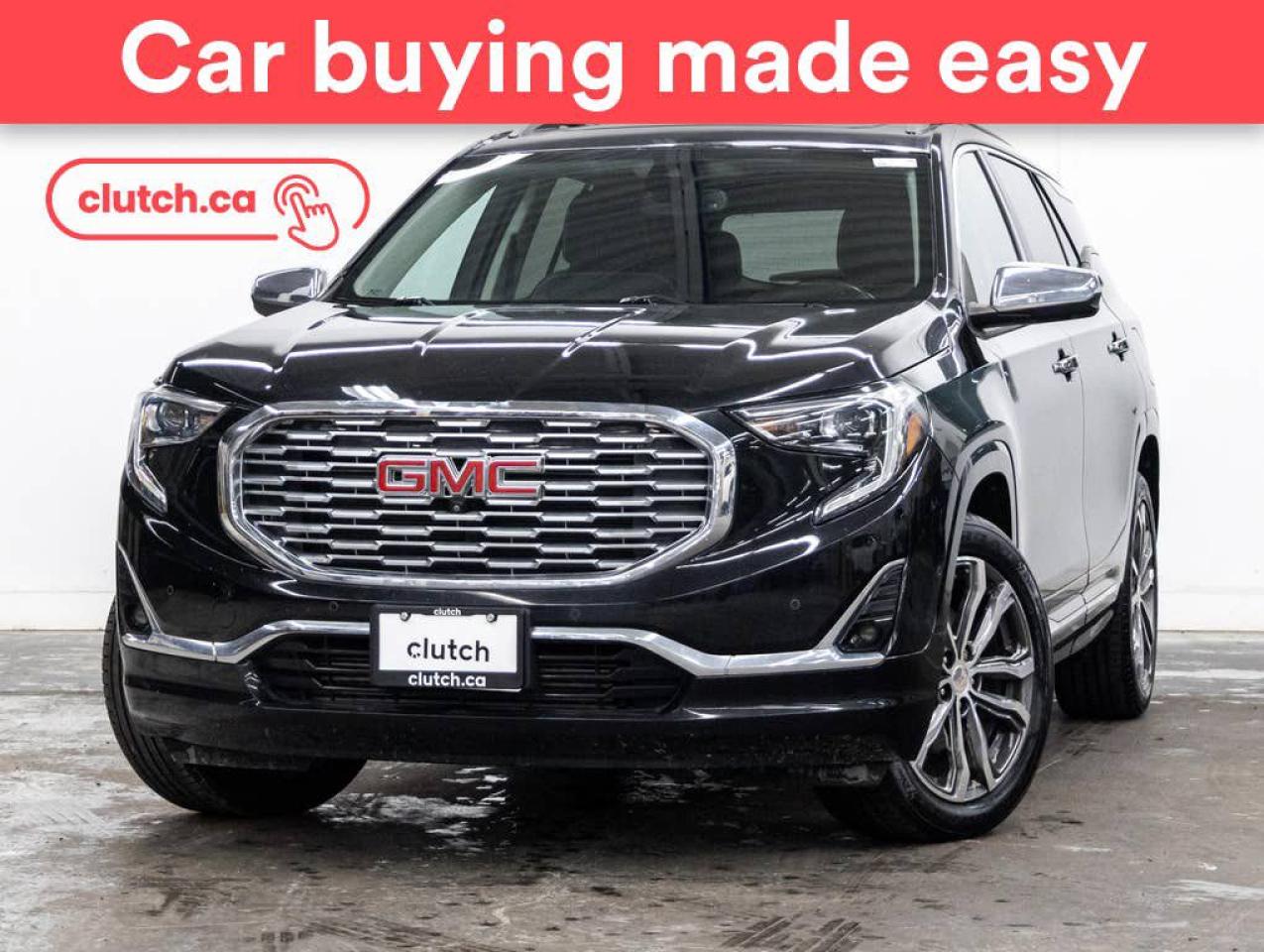 Used 2019 GMC Terrain Denali AWD w/ Apple CarPlay & Android Auto, Panoramic Moonroof, 360 Cam for sale in Toronto, ON