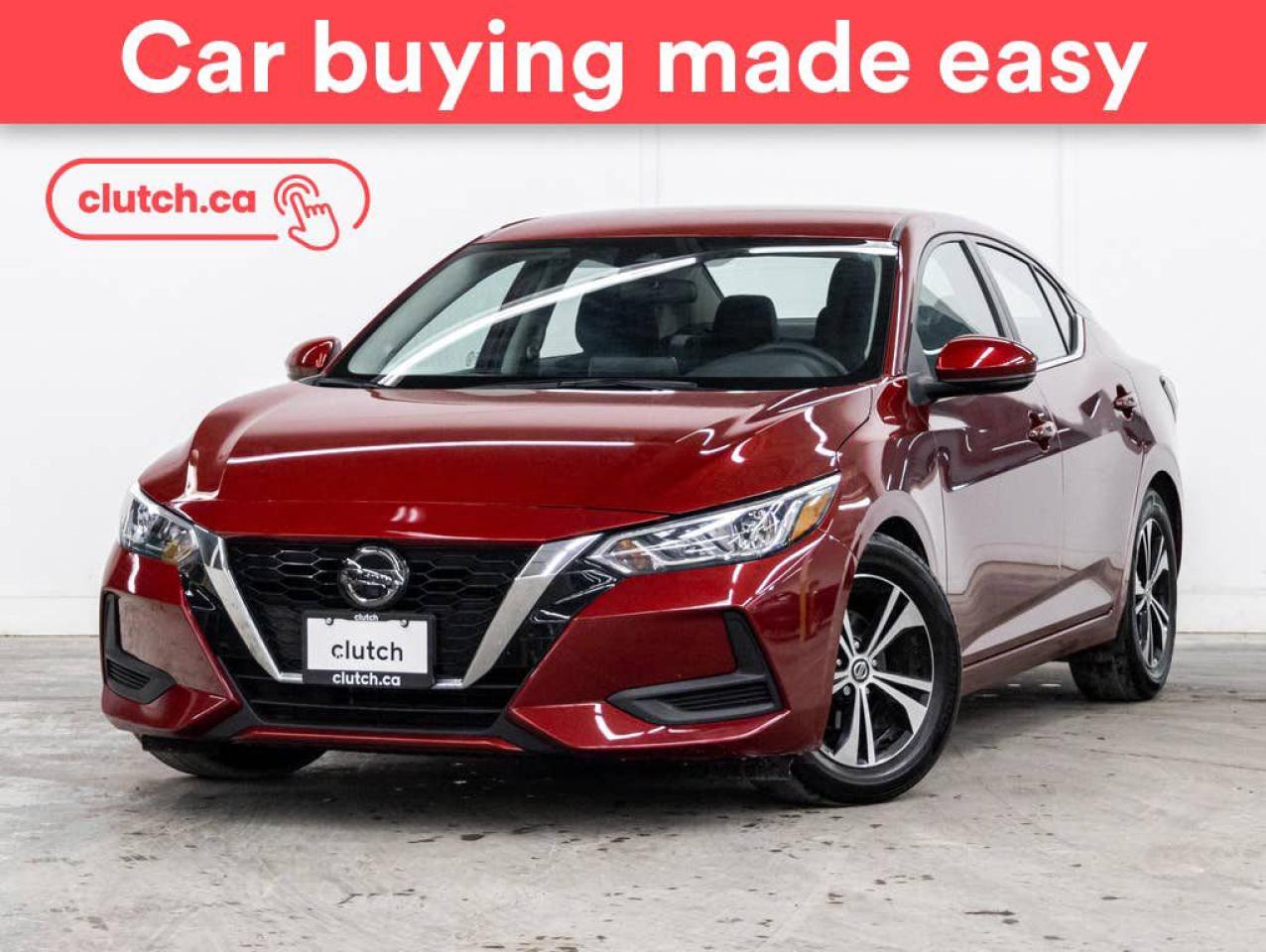 Used 2023 Nissan Sentra SV w/ Apple CarPlay & Android Auto. Heated Front Seats, Rearview Cam for sale in Toronto, ON
