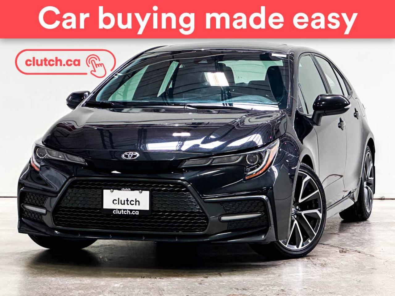 Used 2021 Toyota Corolla SE w/ Upgrade Pkg. w/ Apple CarPlay, Heated Front Seats, Rearview Cam for sale in Toronto, ON