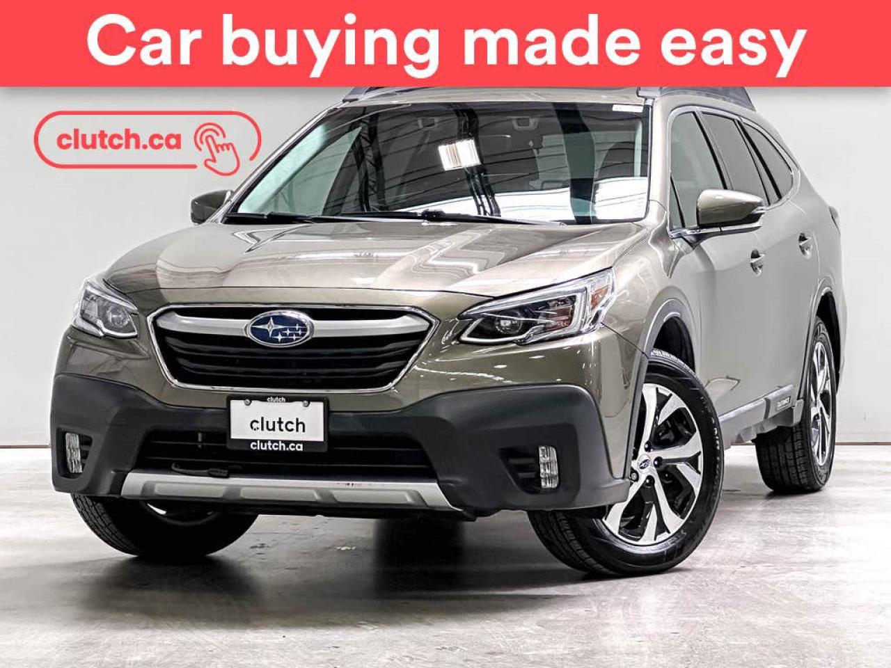 Used 2020 Subaru Outback Limited XT AWD w/ EyeSight Pkg. w/ Apple CarPlay, Heated Front Seats, Rearview Cam for sale in Toronto, ON