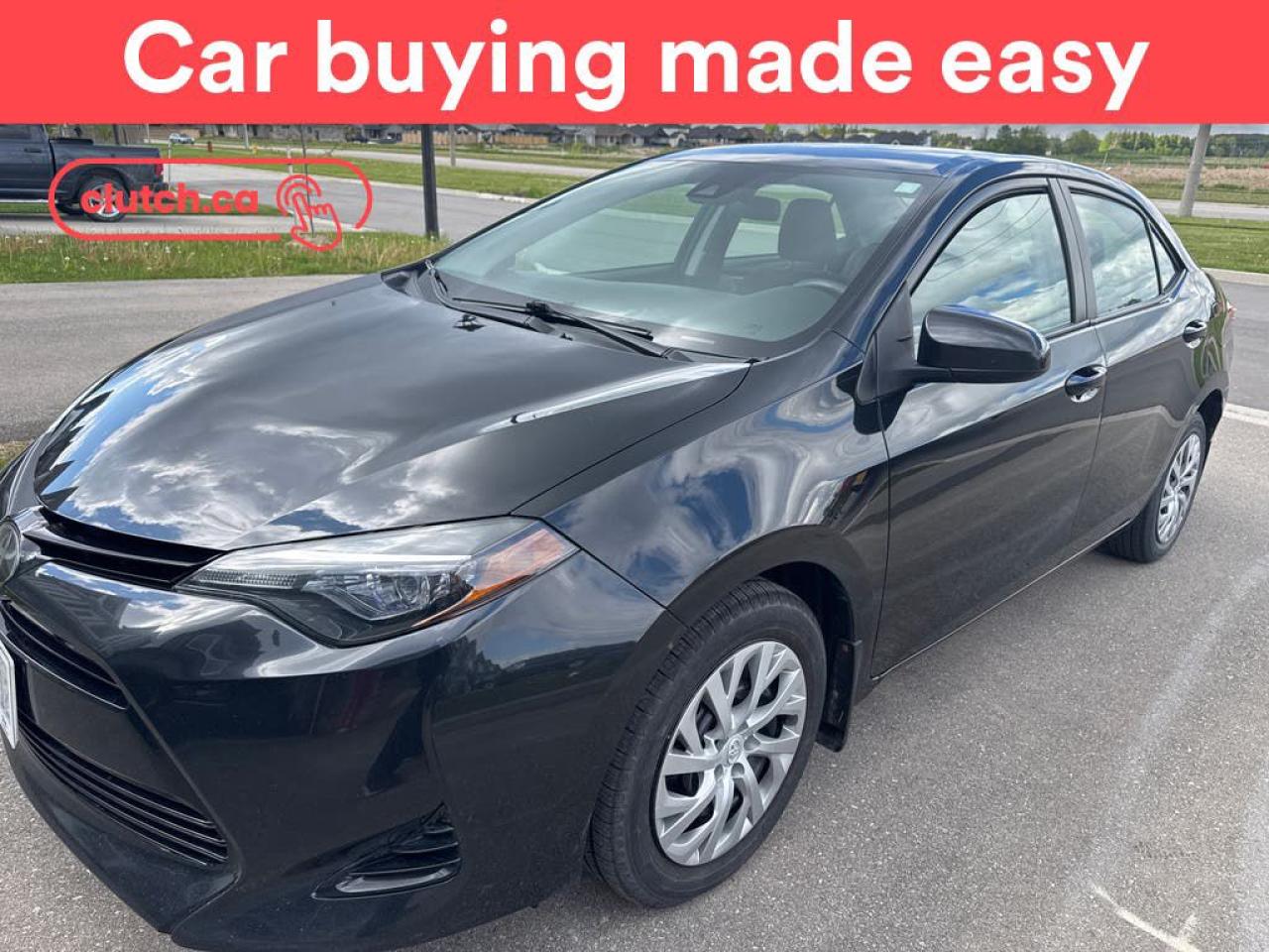 Used 2018 Toyota Corolla LE w/ Front Heated Seats, Rearview Cam, Climate Control for sale in Toronto, ON