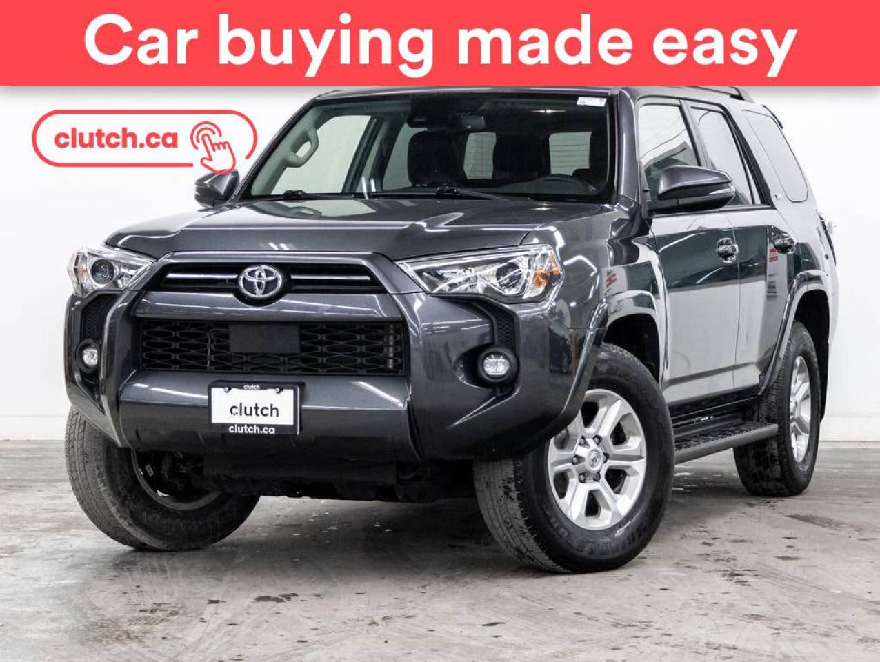 Used 2021 Toyota 4Runner SR5 4x4 w/Apple CarPlay & Android Auto, Heated Front Seats, Backup Cam for sale in Toronto, ON