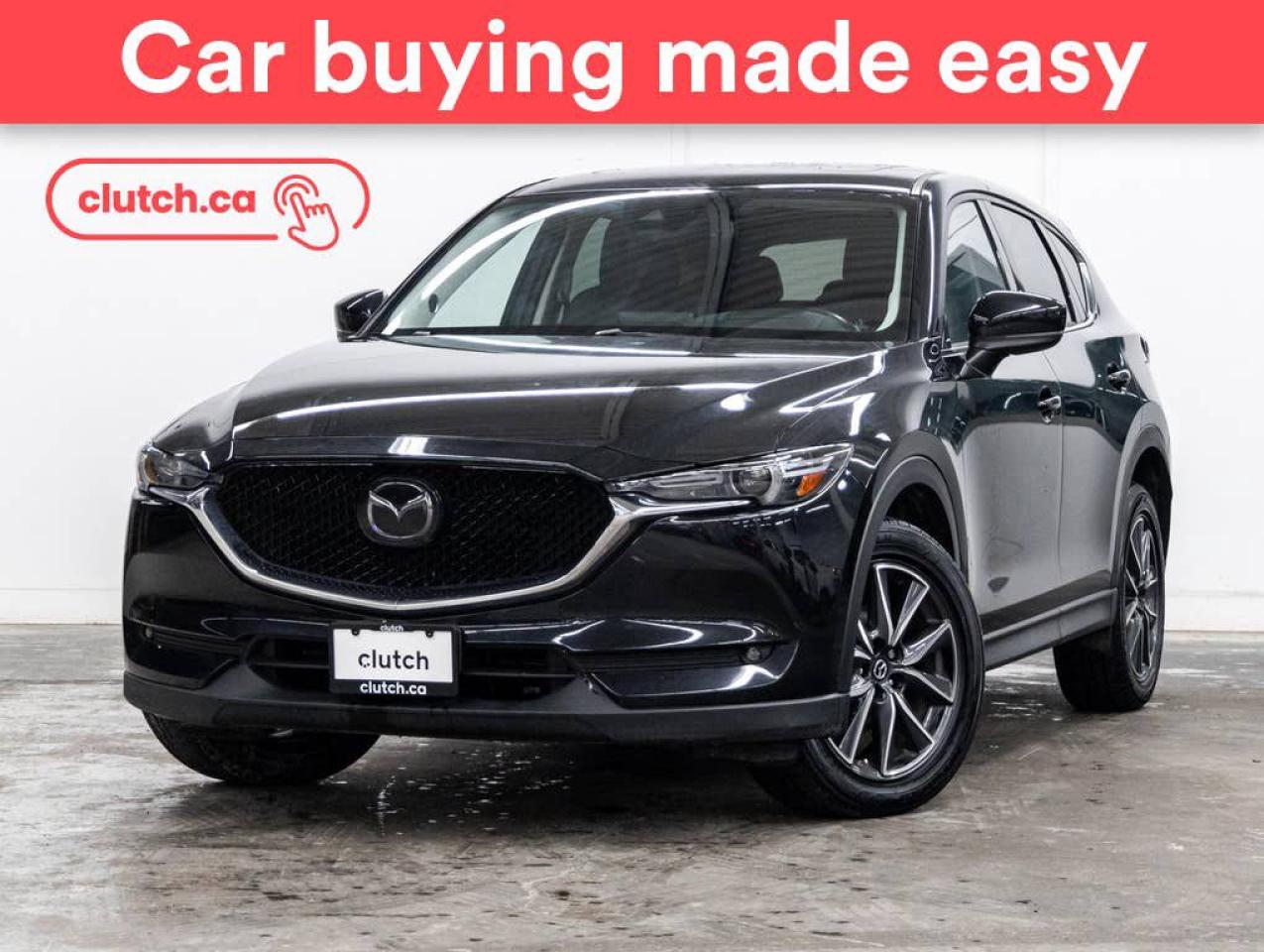 Used 2018 Mazda CX-5 GT AWD w/ Technology Pkg w/ Apple CarPlay & Android Auto, Power Moonroof, Heated Steering Wheel for sale in Toronto, ON