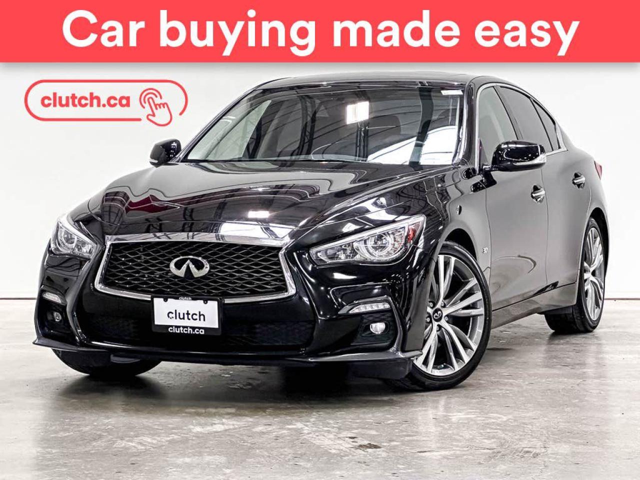 Used 2018 Infiniti Q50 3.0t Signature Edition AWD w/ Nav, Heated Front Seats, Rearview Cam for sale in Toronto, ON