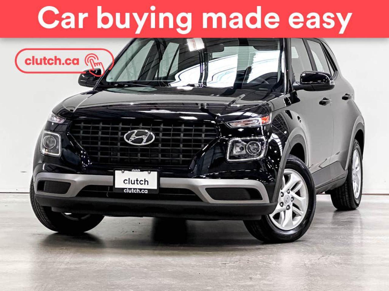1 OWNER / Climate Control, Bluetooth Music, Touchscreen Display and more!<br> <br>Clutch is the largest online used car retailer in Canada, delivering a seamless, hassle-free car-buying experience to drivers everywhere. Shop hundreds of used cars online, get the right one delivered to your door, and enjoy peace of mind with our 10-Day Money-Back Guarantee. How sweet is that? To learn more, visit clutch.ca.<br> <br>The top features for this 2023 Hyundai Venue include:<br> <br>Front Heated Seats<br>Climate Control<br>Bluetooth Music<br>Touchscreen Display<br>Cruise Control<br>12V Outlet<br>Apple CarPlay<br>Android Auto<br>USB Input<br>Push Button Start<br>Remote Start<br>Lane Departure Warning<br>Blindspot Sensors<br>Rear Cross Traffic Alert<br>Heated Steering Wheel<br>Rear View Camera<br> <br>Seamless home delivery - Delivery to your door in a matter of days. Available on select packages.<br> <br>Try it out for 10 days - If you do not like it, we will take it back. <br> <br>Quality assured - All cars go through our rigorous 210-point inspection and reconditioning process.<br> <br>Peace of mind - 3-month Standard Warranty, with additional warranty options available.<br> <br>Haggle-free - No haggling or hard sells.<br> <br>100% Transparency - Full inspection reports on every car, including high-res photography and a free Carfax report.<br> <br>Listed price is for cash purchase only and does not include taxes, Shipping Fees (if applicable), Delivery Fees (if applicable), government licensing fees.<br> <br>Previous Provincial Registrations:<br>Ontario<br> <br>Stock # 54848