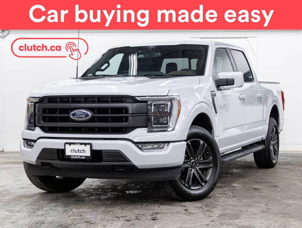 Used 2021 Ford F-150 Lariat SuperCrew 5 1/2 ft 4x4 w/ Apple CarPlay & Android Auto, Panoramic Moonroof, Nav for sale in Toronto, ON