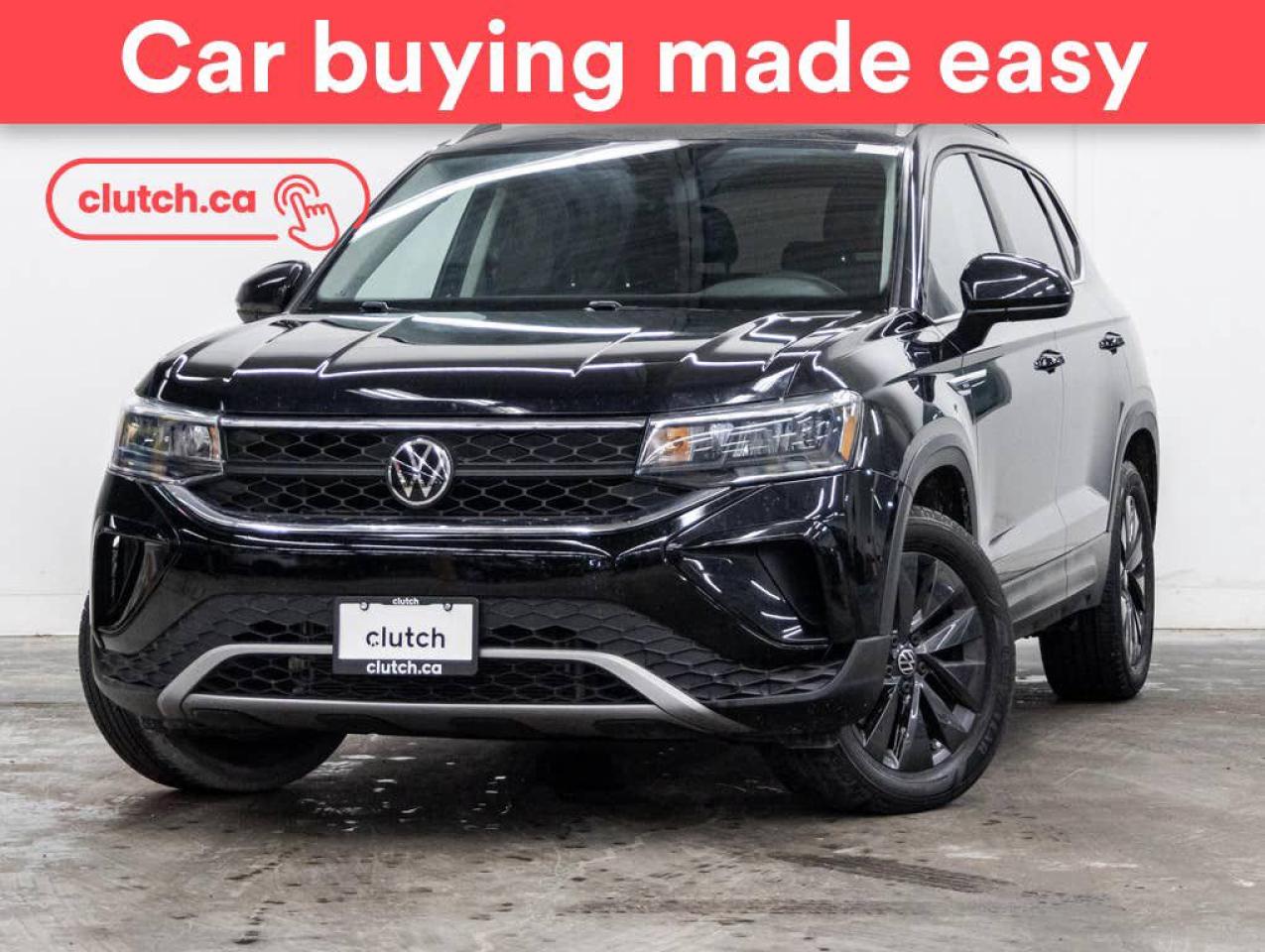 Used 2022 Volkswagen Taos Comfortline AWD w/ Apple CarPlay & Android Auto, Rearview Cam, Dual Zone A/C for sale in Toronto, ON