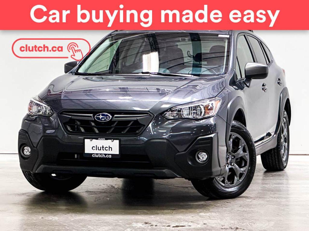 Used 2022 Subaru XV Crosstrek Outdoor AWD w/ EyeSight Pkg. w/ Apple CarPlay, Heated Front Seats, Rearview Cam for sale in Toronto, ON