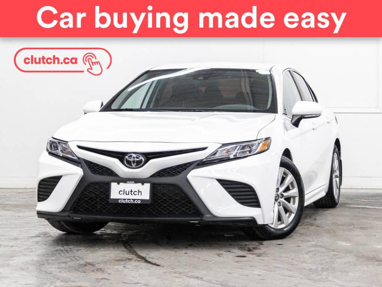 Used 2020 Toyota Camry SE w/ Apple CarPlay & Android Auto, Heated Front Seats, Rearview Cam for sale in Toronto, ON